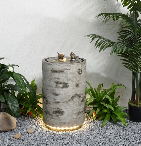 Fontana acqua bagno uccellino