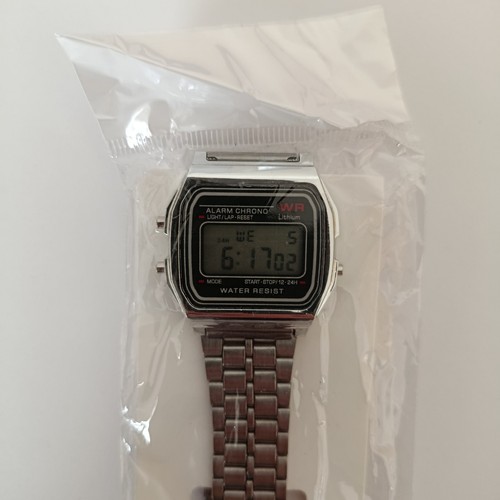 Reloj plateado estilo - reloj, casio