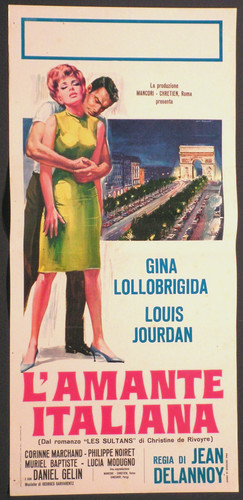 Locandina amante italiana - locandina,