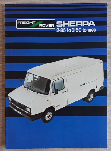 Brochure freight rover - freight, sherpa