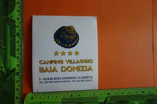 Vecchio adesivo campeggio - vecchio,