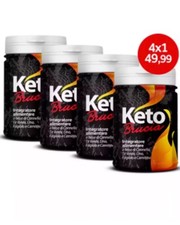KETO BRUCIA 4x Integratore Alimenta Naturale Dimagrante Brucia Grassi perdi peso