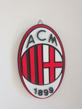 Logo calcio Milan Realizzato