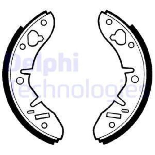 Delphi kit tamburo - kit, freno