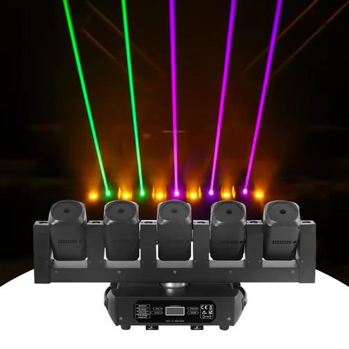 Testine dmx 5x500mw rgb - 5,