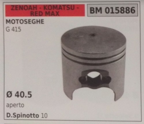 Pistone completo segmenti e - completo,
