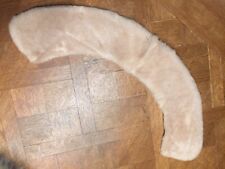 colletto vintage in vero montone colore panna 