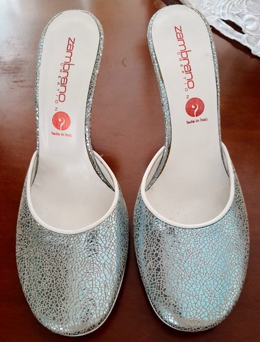 Sandali donna celesti tacco - sandali,