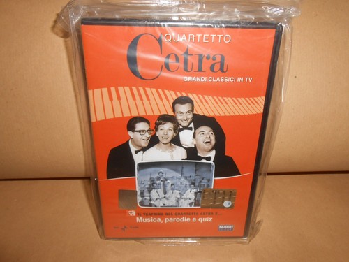 Dvd quartetto cetra musica - quartetto,