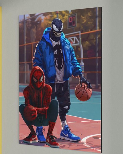 Quadro tela spider man - quadro,