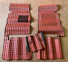 Fiat 124 berlina-familiare E Specia unificato  . Tappetini gomma. Vari colori.