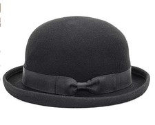 OFFERTA 60% DI SCONTO Cappello Derby Bowler Marrone Morbido Schiacciabile Cappelli Bowler per Uomo e Donna