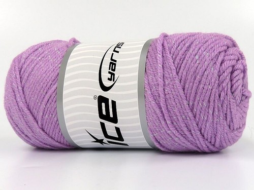 Lilac saver glitz 80837 filato - lilac,
