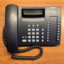 Siemens Euroset 2015 Telefono Fisso da Ufficio - Nero, Usato, Funzionante