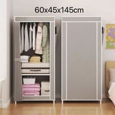 Armadio Guardaroba Tessuto Appendiabiti Acciaio Smontabile Abiti 1 ANTE