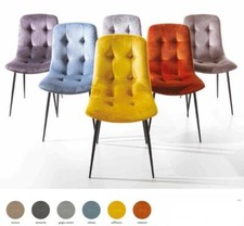 4 SEDIE DESIGN MODERNE IN