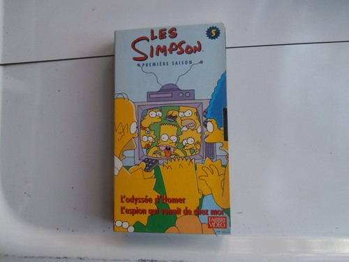 Vhs les simpson - k7,