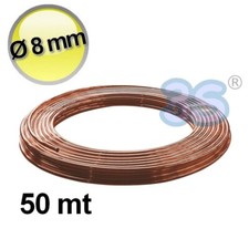 Rotolo tubo rame ricotto 50 mt