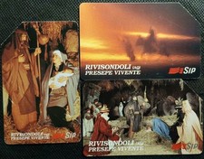 Schede Telefoniche Sip G 273/5 "Rivisondoli (AQ)  - Presepe Vivente"
