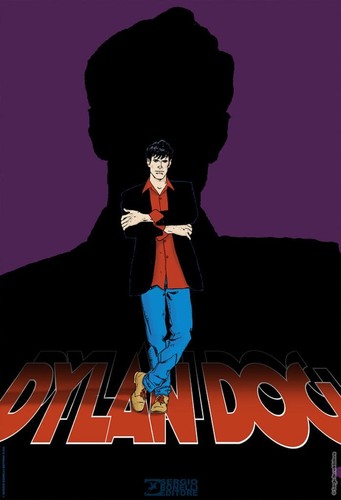 Dylan dog poster - dog, bicolor