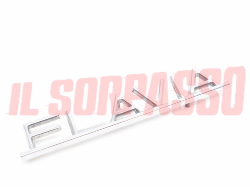 Scritta sigla cofano - su,
