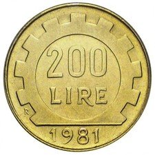 200 LIRE 1981 - INGRANAGGIO