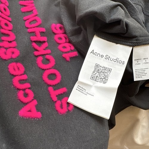 Acne studios shirt nera con - acne, t-shirt