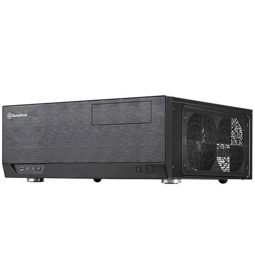 Silverstone gd09b htpc nero - gd09b-c,