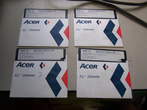 Set dischi acer windows 386 - set,