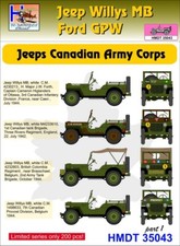 Hmdt35043 model decals 35 - h-model, 1:35