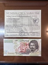 BANCONOTA LIRE 100000