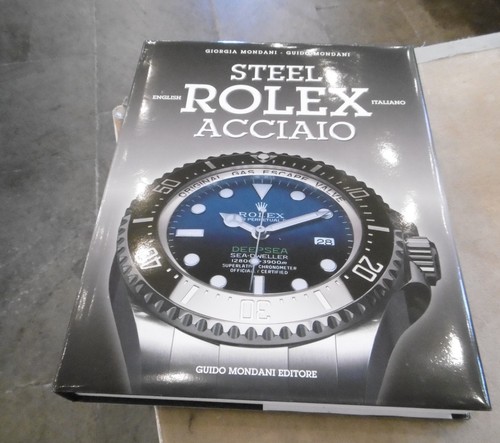 Libro acciaio rolex - libro,