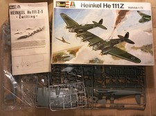 Revell H-2014 WWII 1/72 Heinkel He 111Z componenti mancanti sul ramo in ghisa decalcomanie!