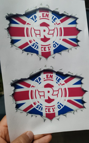Adesivi moto royal - 2,