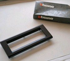 Bticino 4716GR placca Living Classic 6 moduli grigia grigio scuro