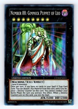 Yugioh Numero 88: Gimmick Pupazzo del Leone CT10-EN013 Limited Super Rara - NM 💎