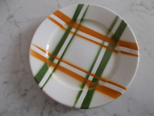 Vecchio piatto piattino dolce - vecchio,