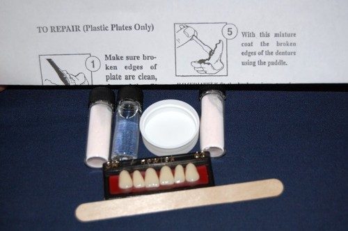 Riparazione denti finti - , kit