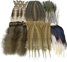 48 Piume Decorative Naturali