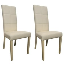 Sedie ecopelle beige - ecopelle,
