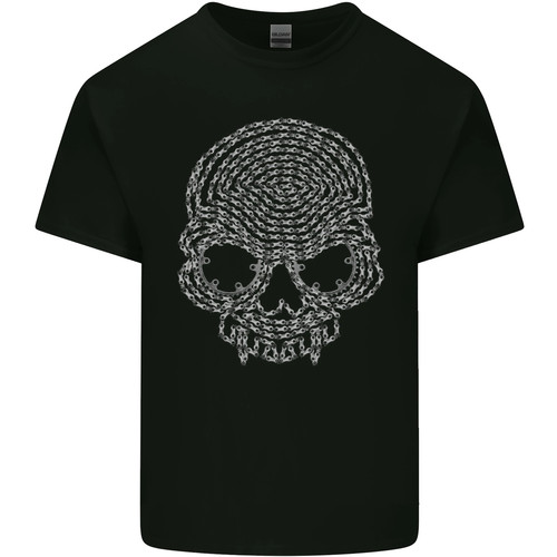 Skull chains biker - skull,