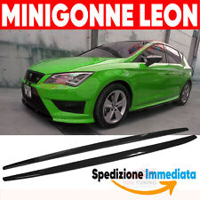 SEAT LEON MK3 5F 5 Porte 2012-2019 Sotto Minigonne *CUPRA STYLE* ABS