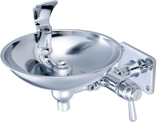 Fontana abbeveratoio cromata