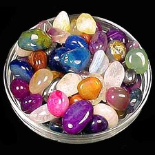 Pietre Dure Burattate Miste 50 Pz solo 1,20 € cad. Minerali per Cristalloterapia