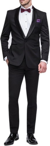 Abito smoking uomo elegante