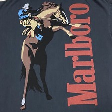 Camicia vintage MARLBORO tasca