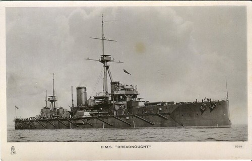 Hms dreadnought wwi - dreadnought, (1906)