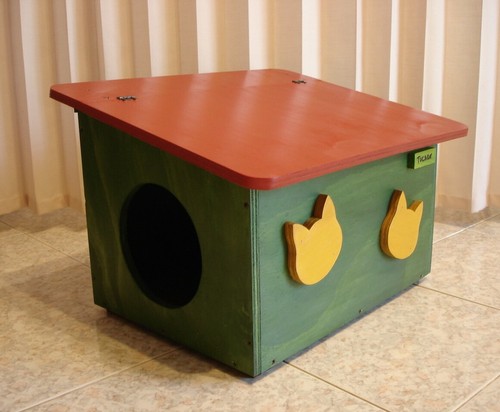 Cuccia per gatto casetta - per,