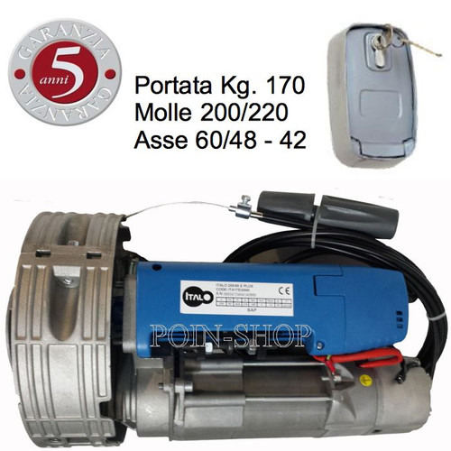 Motore serranda con - motore,