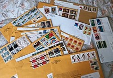 20 buste viaggiate francobolli USA